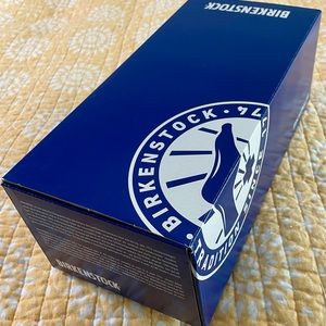 Birkenstock empty box, tag, tissue